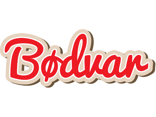 Bødvar chocolate logo