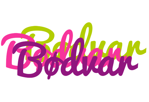 Bødvar flowers logo