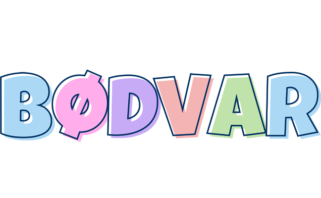 Bødvar pastel logo