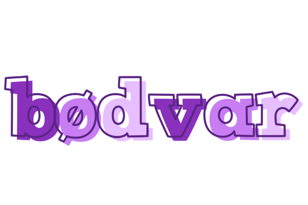 Bødvar sensual logo