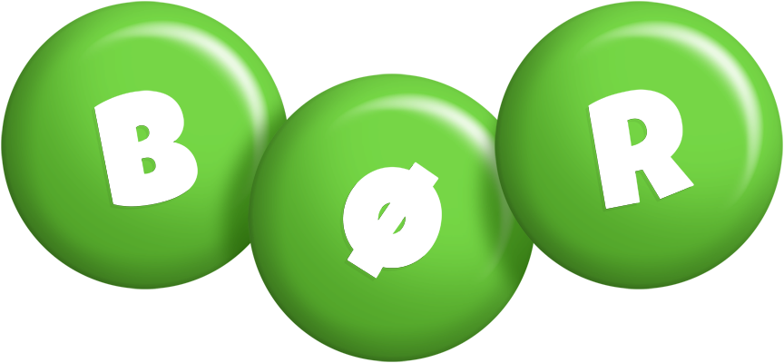 Bør candy-green logo