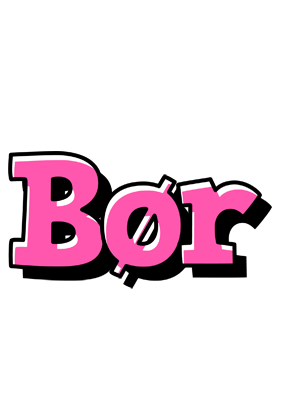 Bør girlish logo