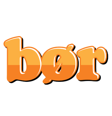 Bør orange logo