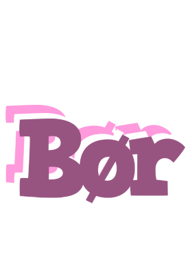Bør relaxing logo