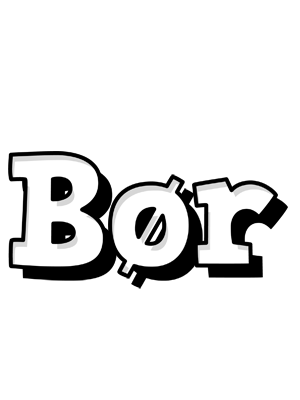 Bør snowing logo