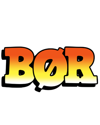 Bør sunset logo