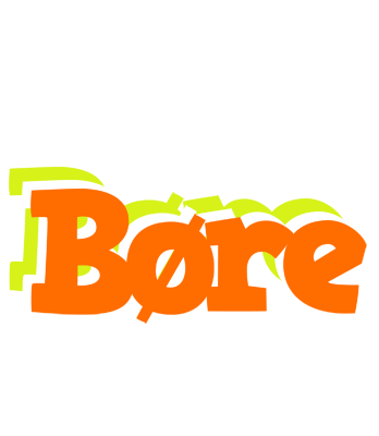 Børe healthy logo
