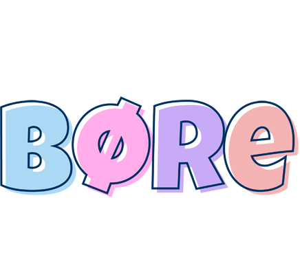 Børe pastel logo
