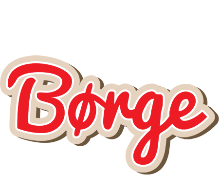 Børge chocolate logo