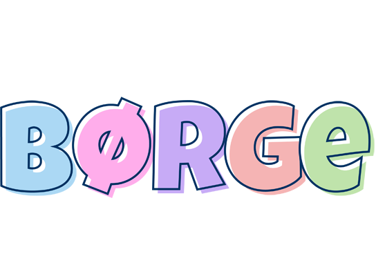 Børge pastel logo