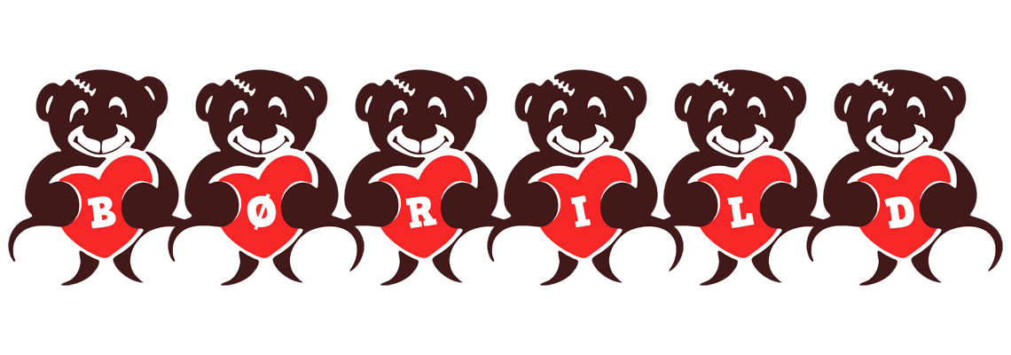Børild bear logo
