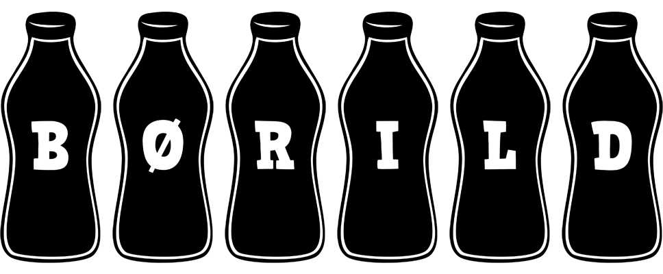 Børild bottle logo