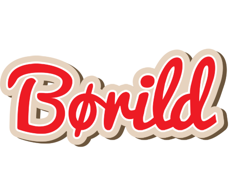 Børild chocolate logo