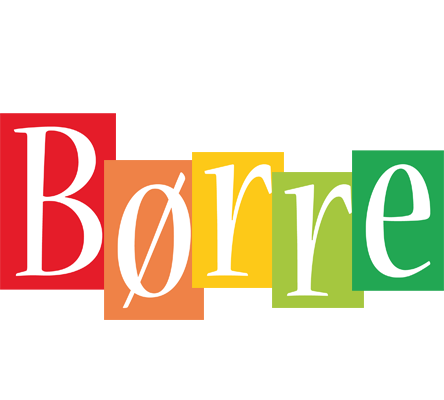 Børre colors logo
