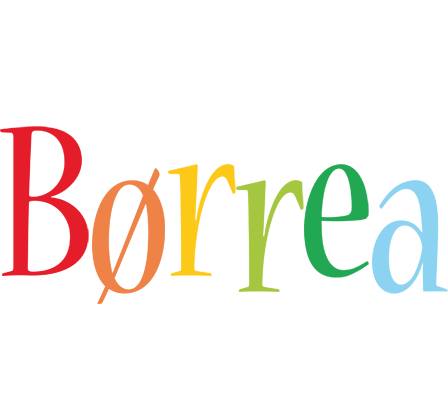 Børrea birthday logo