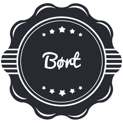 Børt badge logo