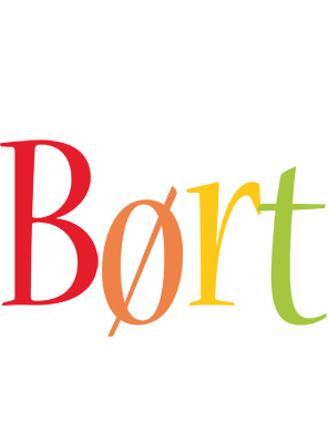 Børt birthday logo