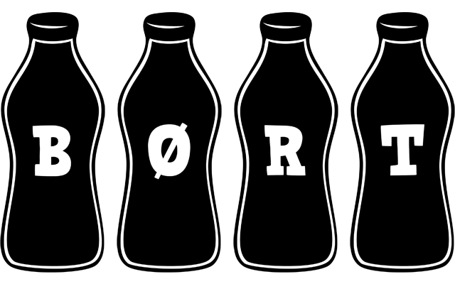Børt bottle logo