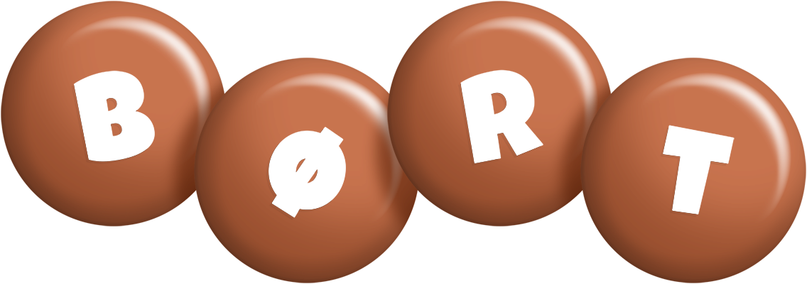 Børt candy-brown logo