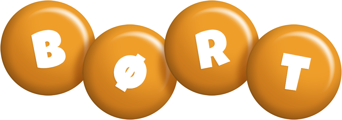 Børt candy-orange logo