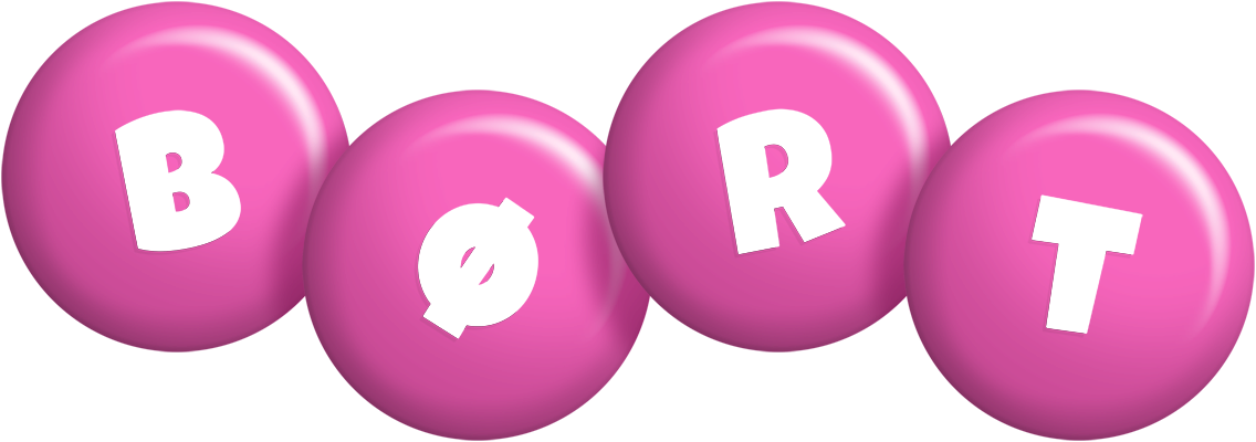 Børt candy-pink logo