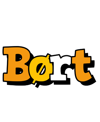 Børt cartoon logo