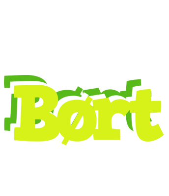 Børt citrus logo