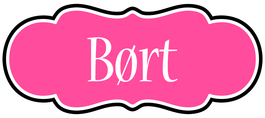 Børt invitation logo