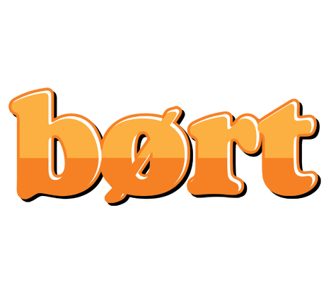 Børt orange logo