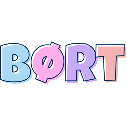 Børt pastel logo