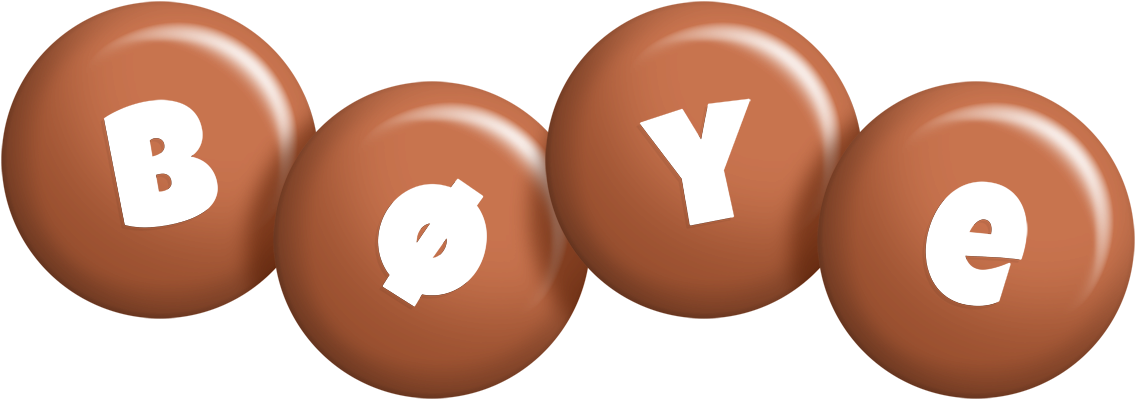 Bøye candy-brown logo