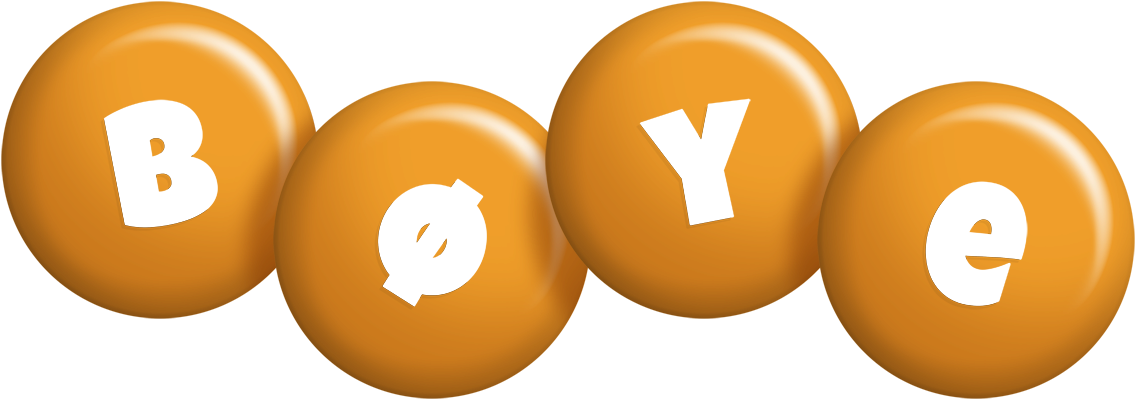 Bøye candy-orange logo