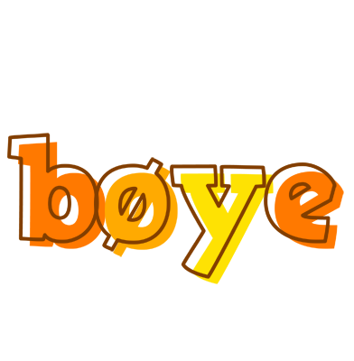 Bøye desert logo