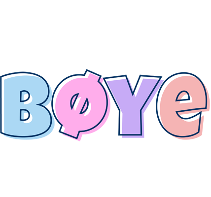 Bøye pastel logo