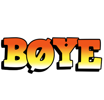 Bøye sunset logo
