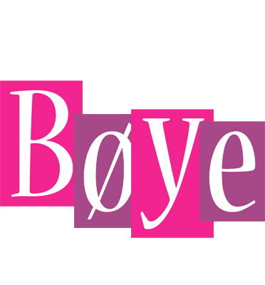 Bøye whine logo