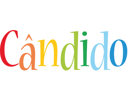 Cândido birthday logo