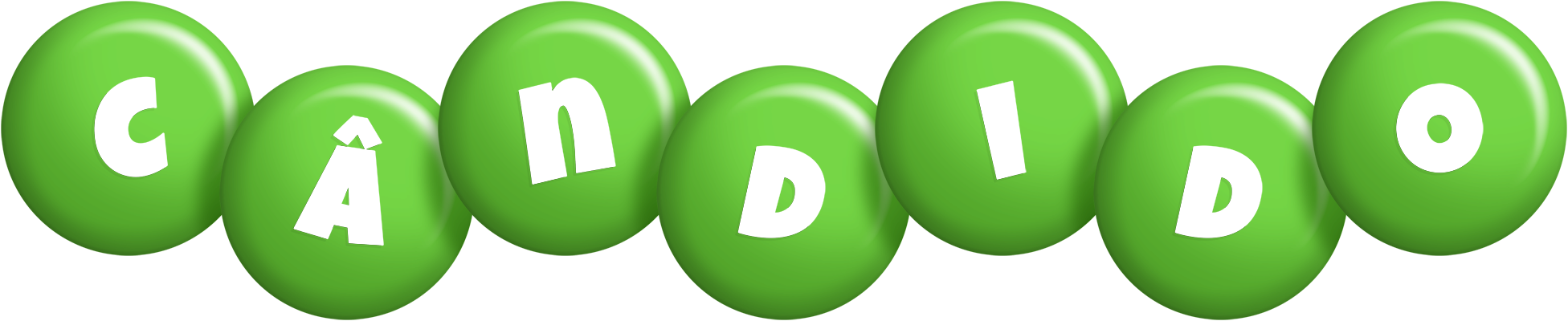Cândido candy-green logo