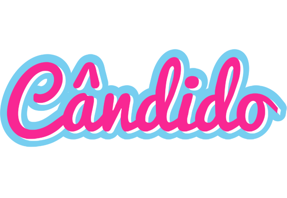 Cândido popstar logo