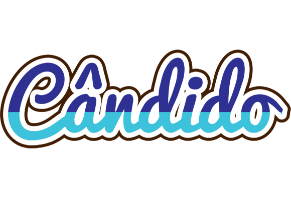 Cândido raining logo