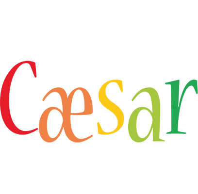 Cæsar birthday logo