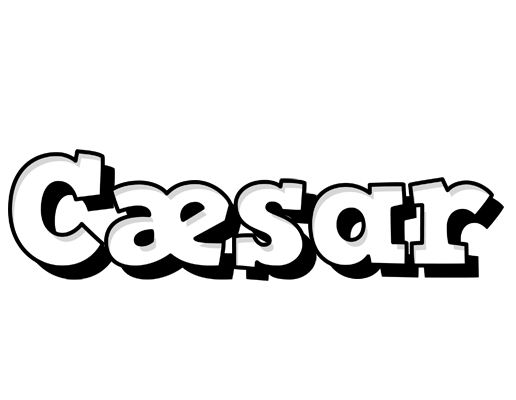 Cæsar snowing logo