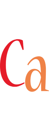 Ca birthday logo
