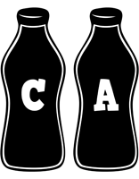 Ca bottle logo