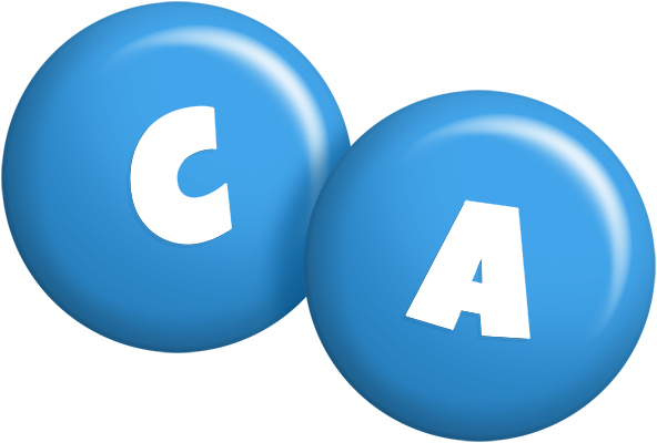 Ca candy-blue logo