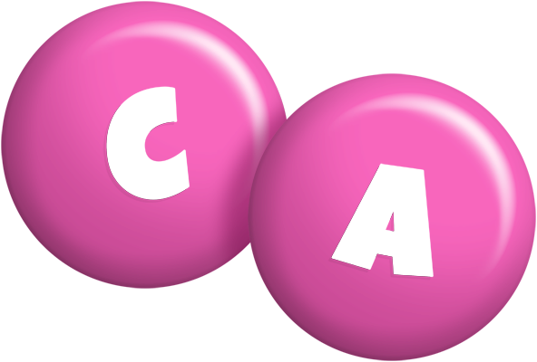 Ca candy-pink logo