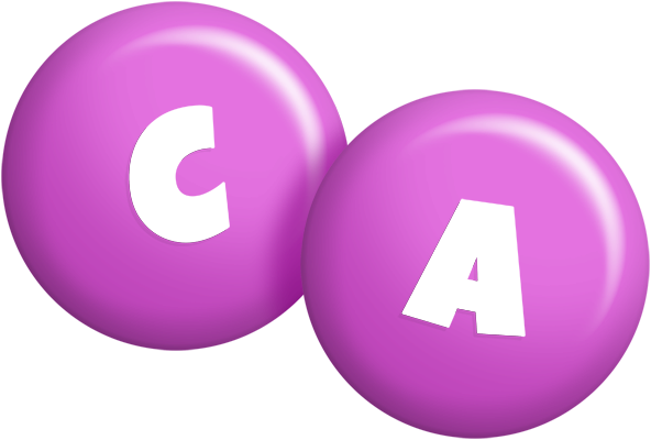 Ca candy-purple logo