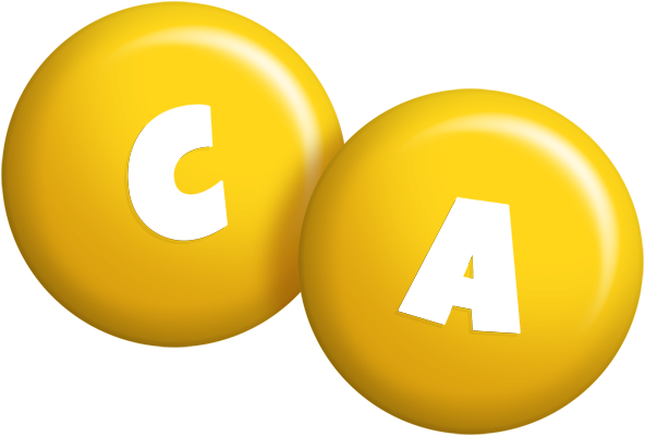 Ca candy-yellow logo