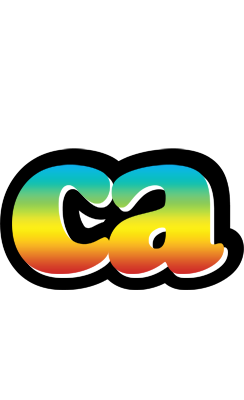 Ca color logo