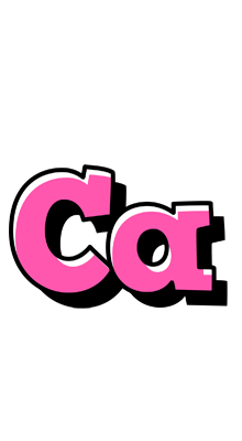 Ca girlish logo